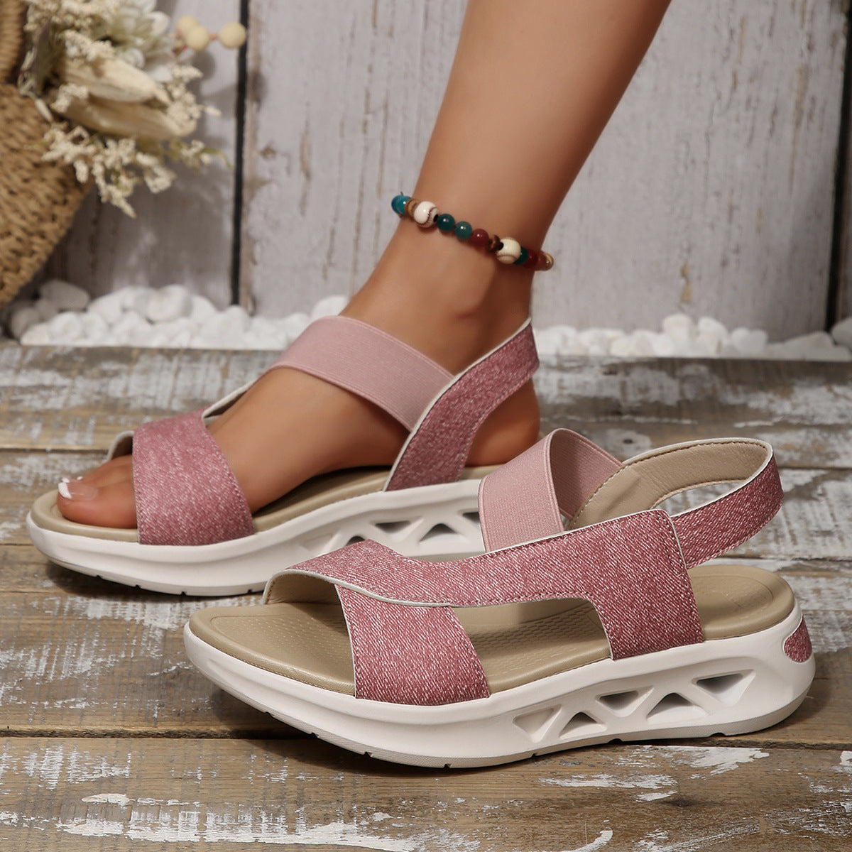 Sandales Orthopédiques Chics au Design Unique