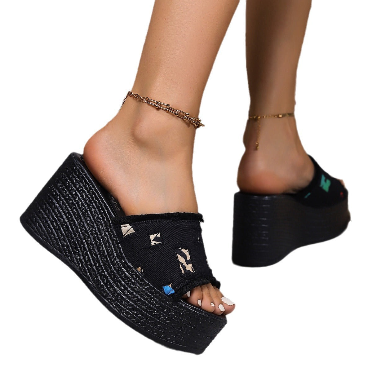 Sandales Orthopédiques Gracieuses au Look Moderne