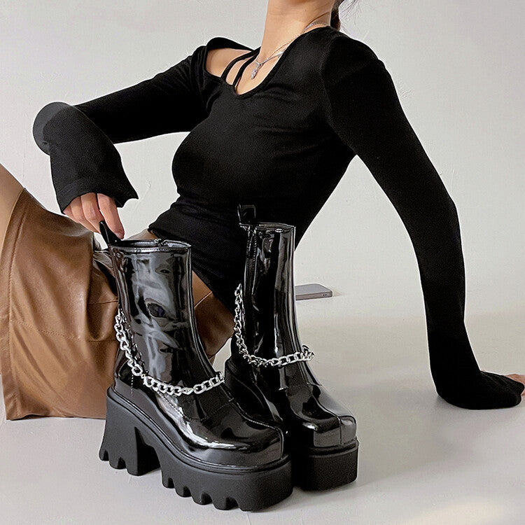 Bottes Orthopédiques Classiques au Style Intemporel