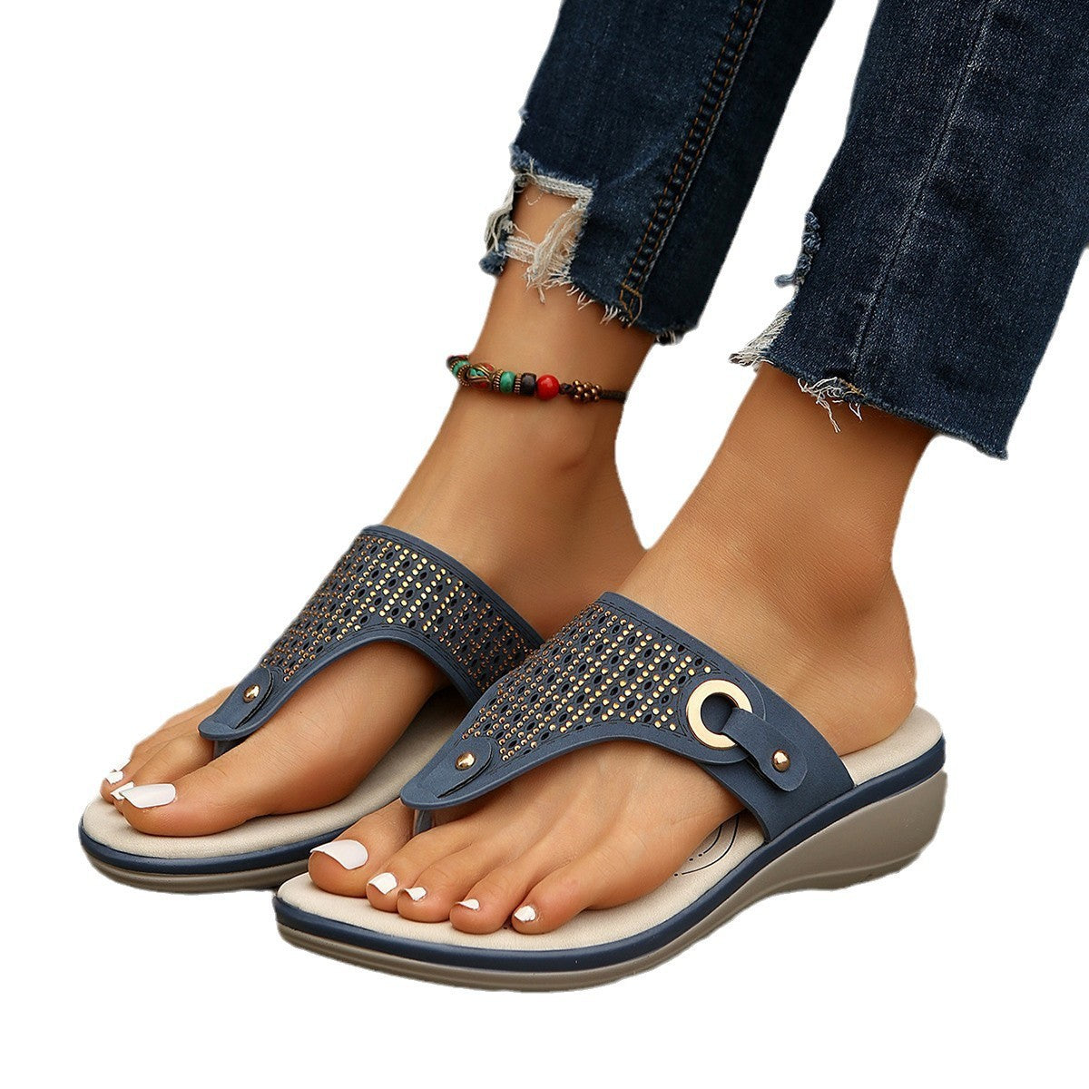 Sandales Orthopédiques Gracieuses au Look Moderne