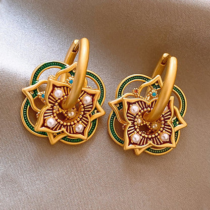 Perle Boucle d'oreille classique au charme intemporel