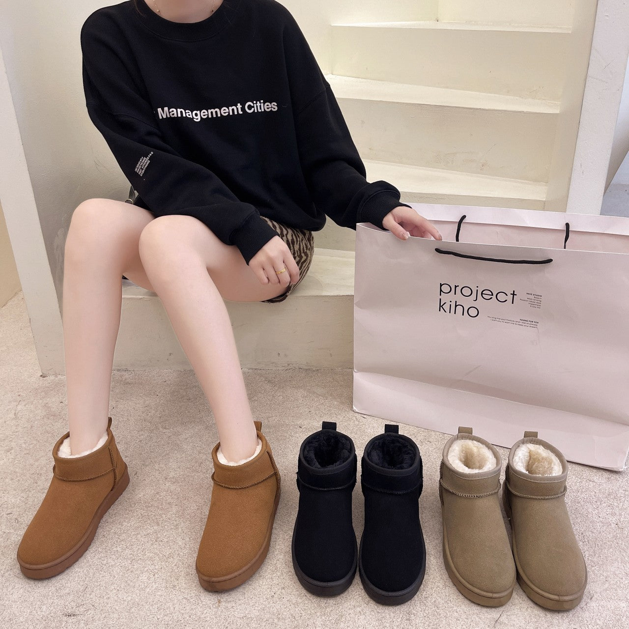 Bottes Orthopédiques Chics au Design Unique