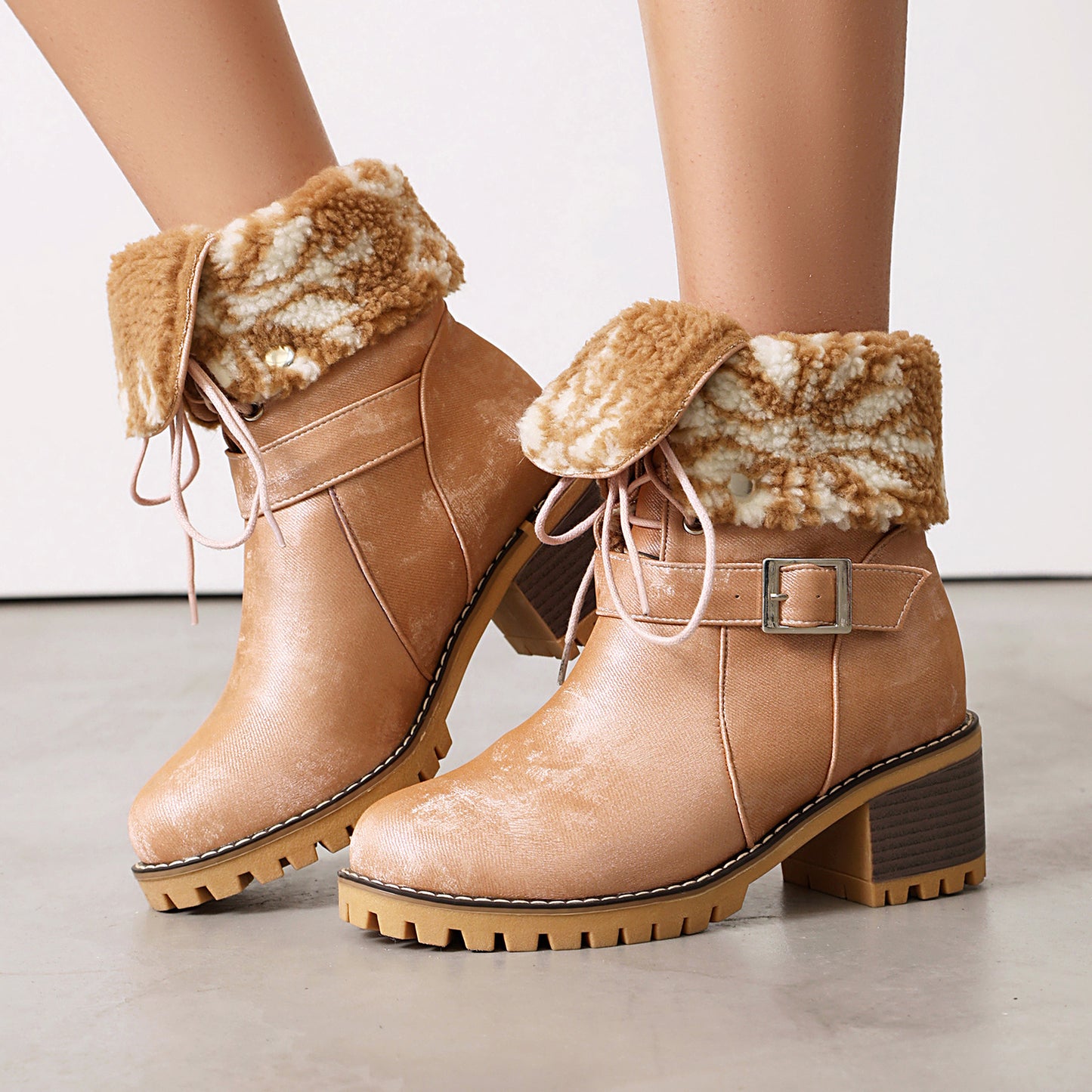 Bottes Orthopédiques Chics au Design Unique