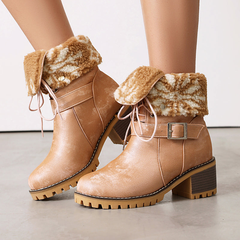 Bottes Orthopédiques Chics au Design Unique