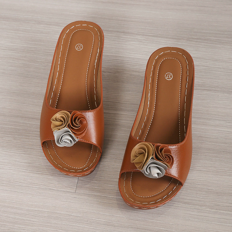 Sandales Orthopédiques Gracieuses au Look Moderne