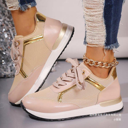 Baskets Orthopédiques Gracieuses au Look Moderne