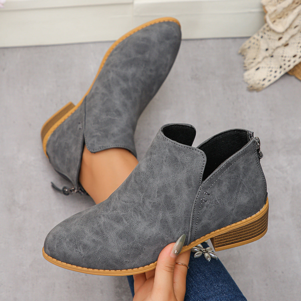Bottes Orthopédiques d'Inspiration Vintage