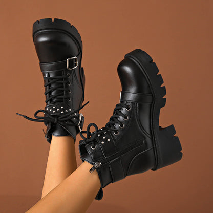 Bottes Orthopédiques d'Inspiration Vintage