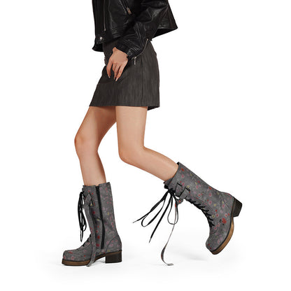 Bottes Orthopédiques Gracieuses au Look Moderne