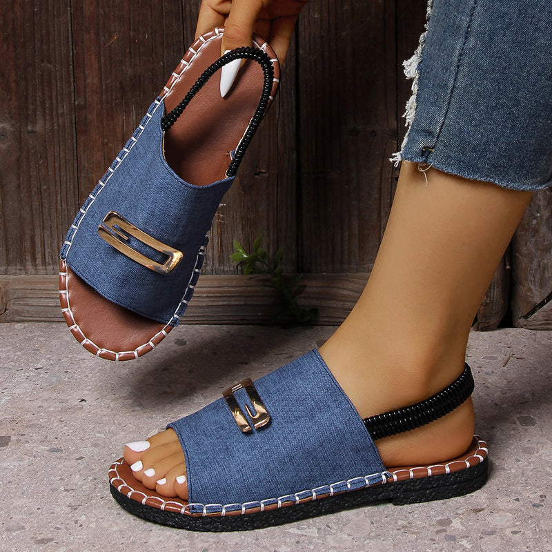 Sandales Orthopédiques Gracieuses au Look Moderne
