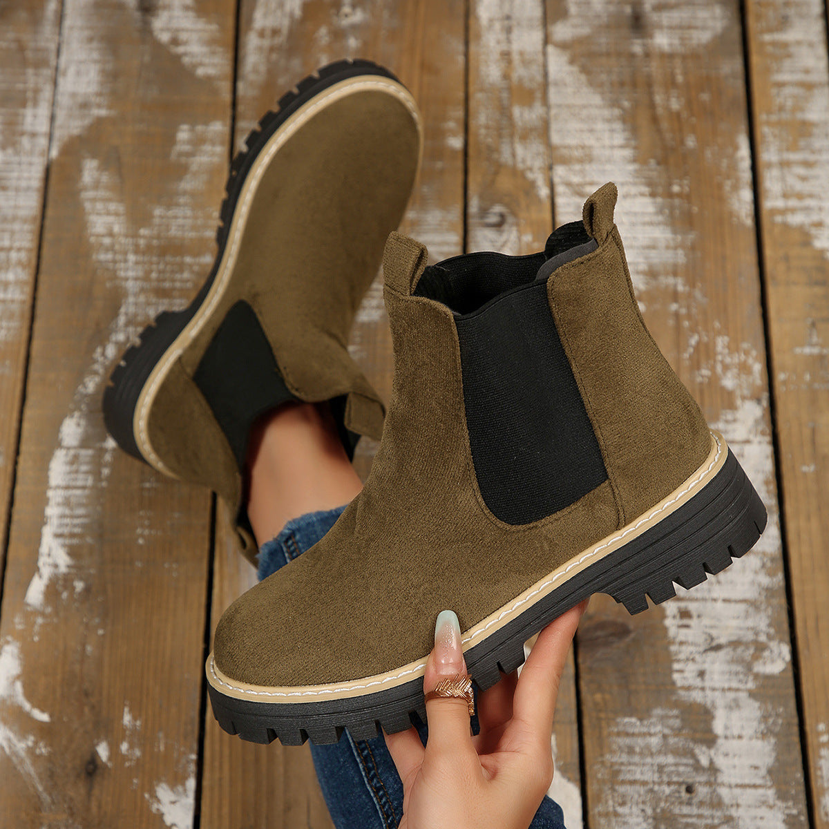 Bottes Orthopédiques Gracieuses au Look Moderne