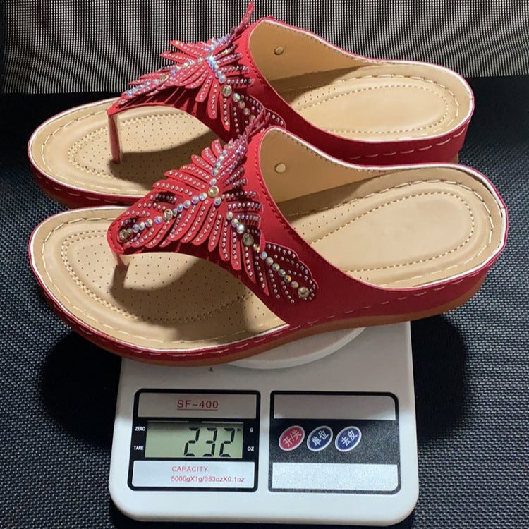 Sandales Orthopédiques Gracieuses au Look Moderne