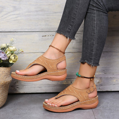 Sandales Orthopédiques Gracieuses au Look Moderne
