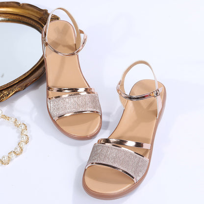 Sandales Orthopédiques Gracieuses au Look Moderne
