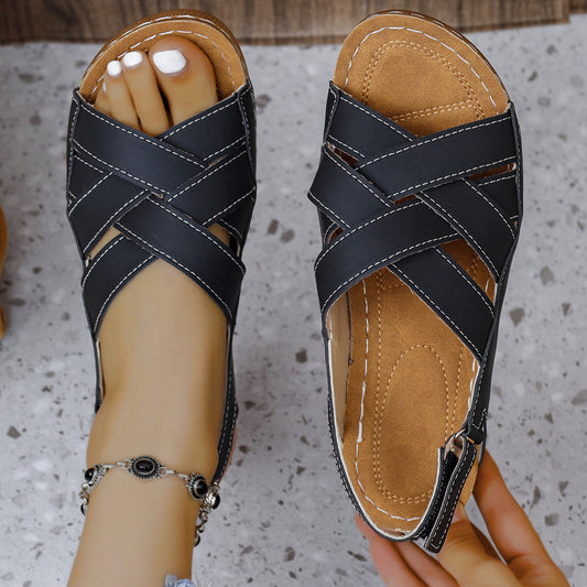 Sandales Orthopédiques Gracieuses au Look Moderne