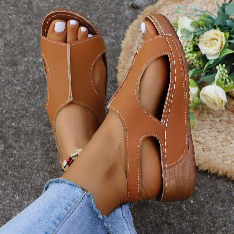 Sandales Orthopédiques Gracieuses au Look Moderne