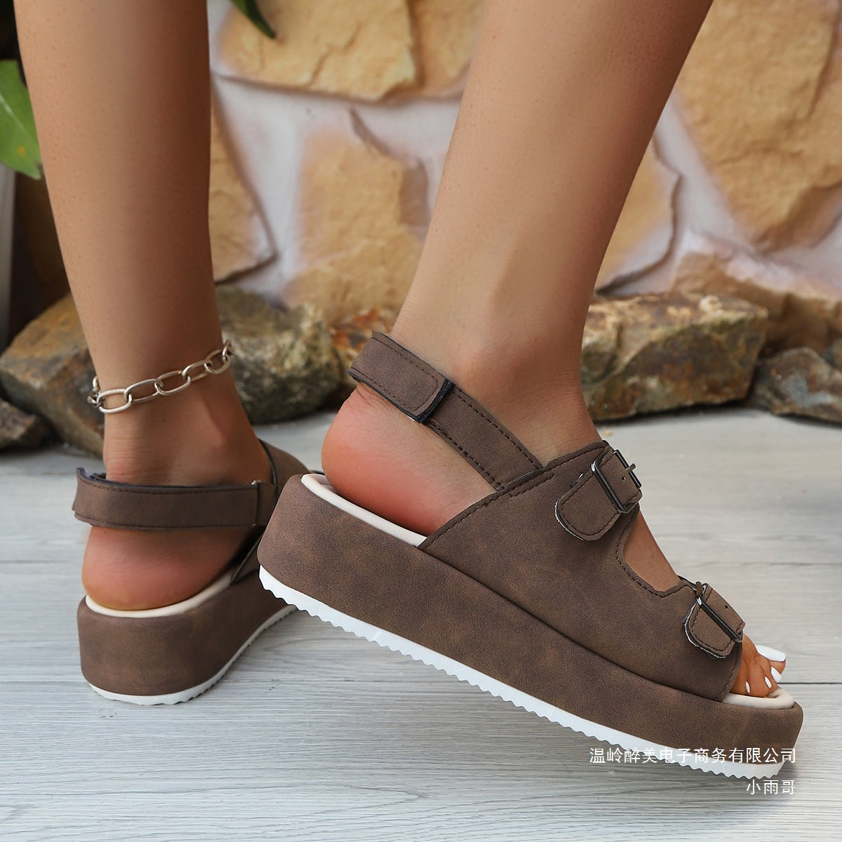 Sandales Orthopédiques Chics au Design Unique
