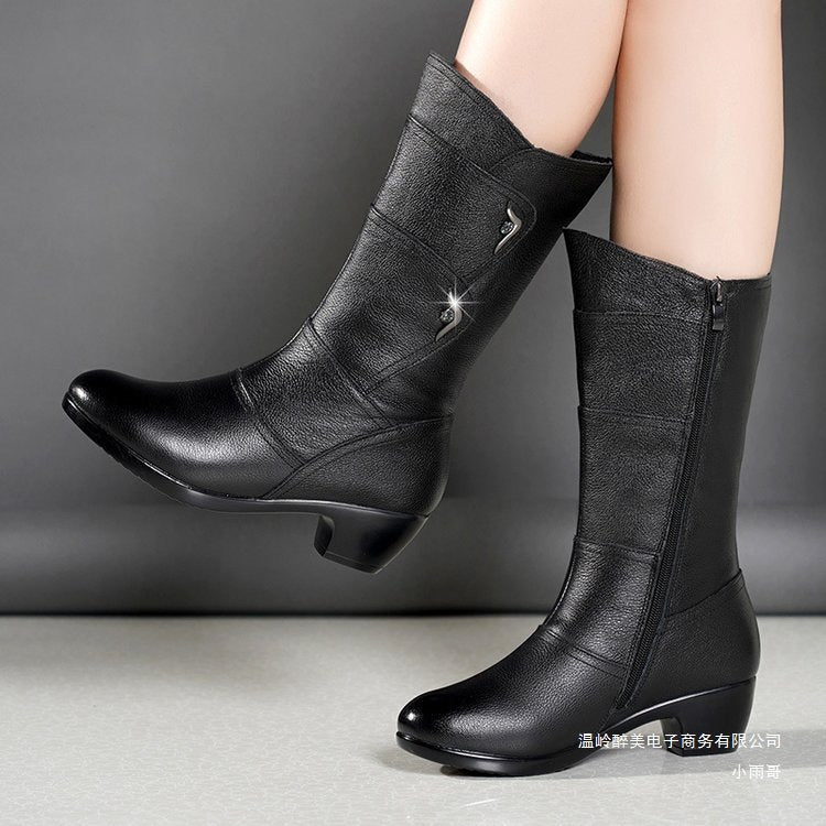 Bottes Orthopédiques Gracieuses au Look Moderne
