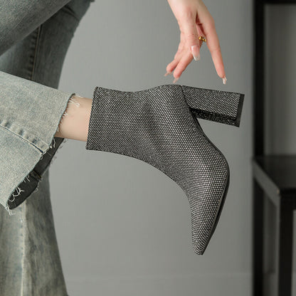 Bottes Orthopédiques Gracieuses au Look Moderne