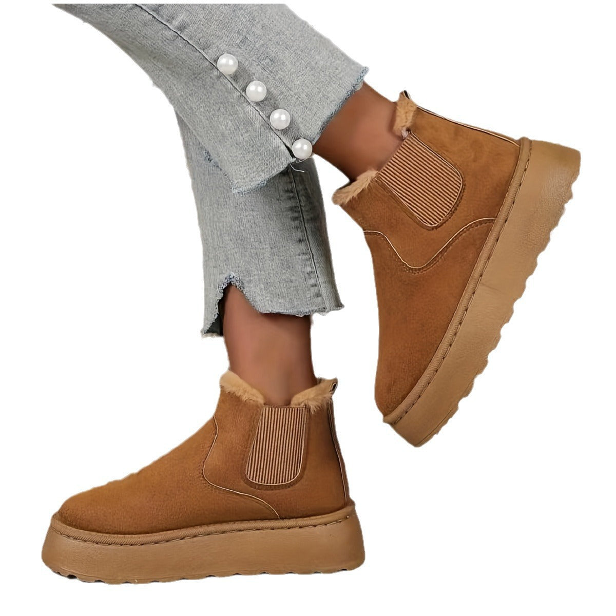 Bottes Orthopédiques Gracieuses au Look Moderne