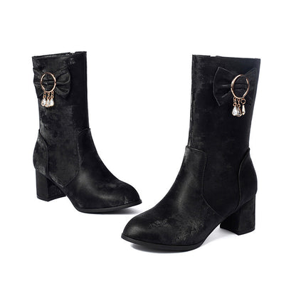 Bottes Orthopédiques Gracieuses au Look Moderne