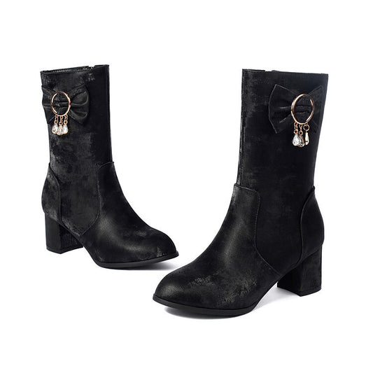 Bottes Orthopédiques Gracieuses au Look Moderne