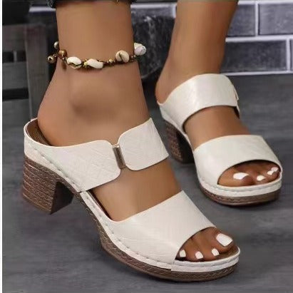 Sandales Orthopédiques Chics au Design Unique
