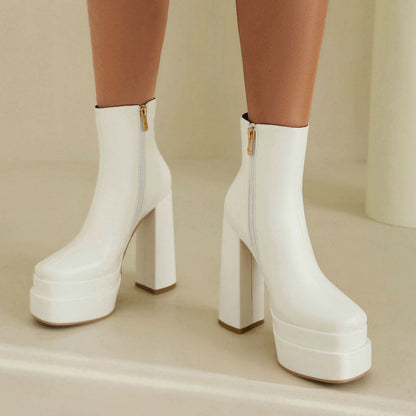 Bottes Orthopédiques Gracieuses au Look Moderne