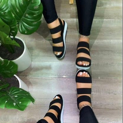 Sandales Orthopédiques Gracieuses au Look Moderne