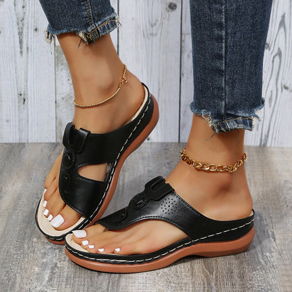 Sandales Orthopédiques Gracieuses au Look Moderne