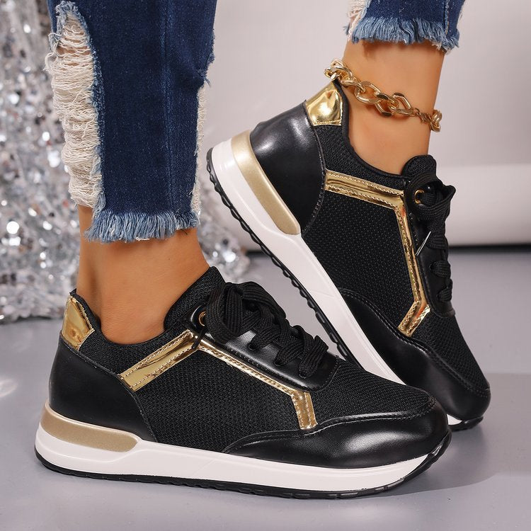 Baskets Orthopédiques Gracieuses au Look Moderne