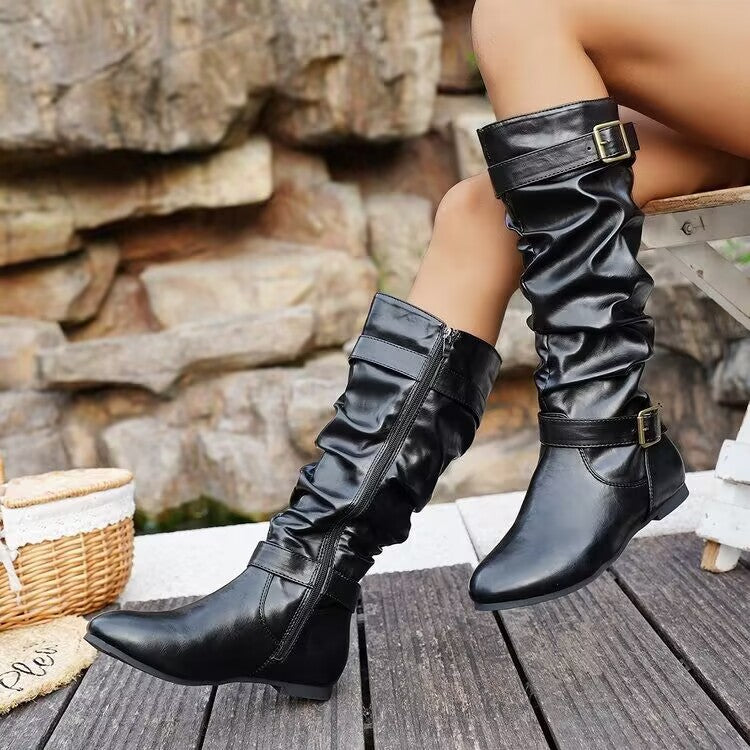 Bottes Orthopédiques Gracieuses au Look Moderne