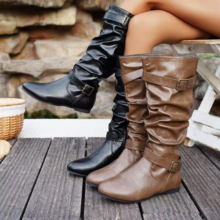 Bottes Orthopédiques Gracieuses au Look Moderne