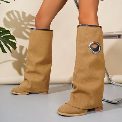 Bottes Orthopédiques Gracieuses au Look Moderne