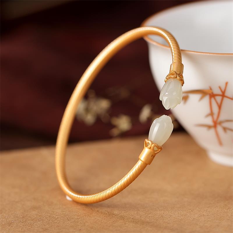 Or Bracelet artisanal délicat