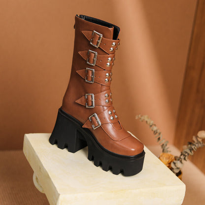 Bottes Orthopédiques Gracieuses au Look Moderne
