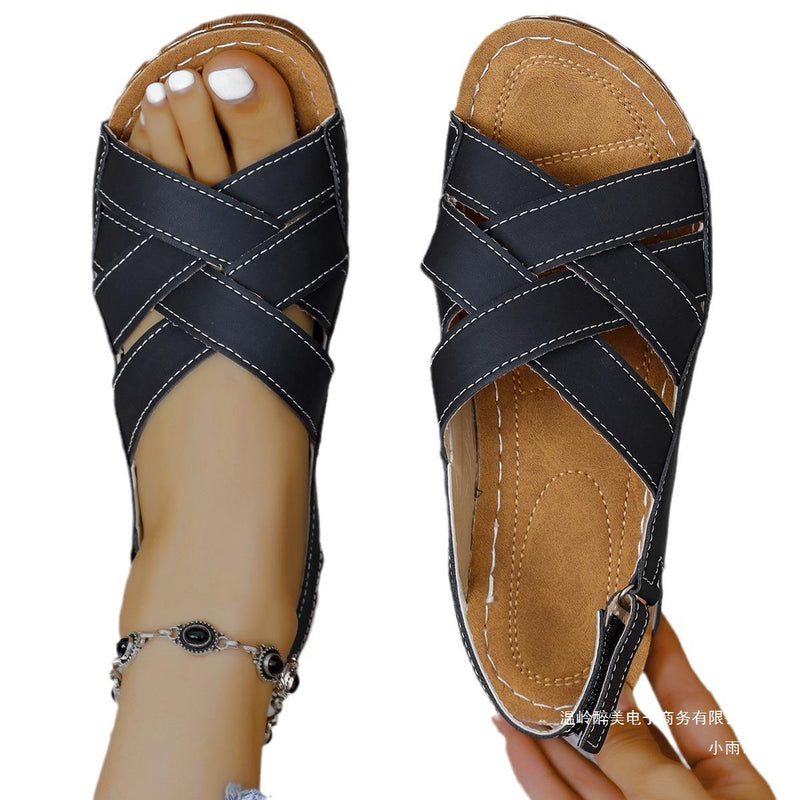 Sandales Orthopédiques Gracieuses au Look Moderne
