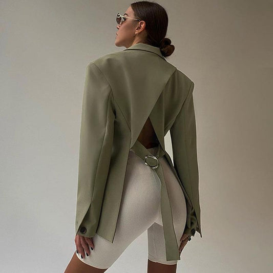 EP | Blazer dos nu pour femmes