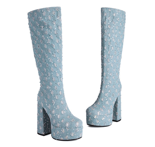Bottes Orthopédiques Gracieuses au Look Moderne