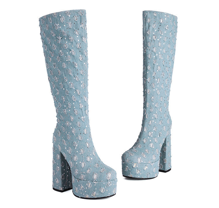 Bottes Orthopédiques Gracieuses au Look Moderne