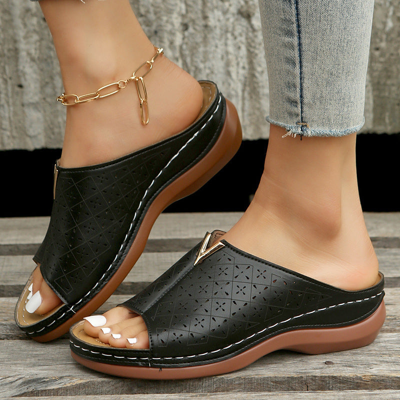 Sandales Orthopédiques Chics au Design Unique