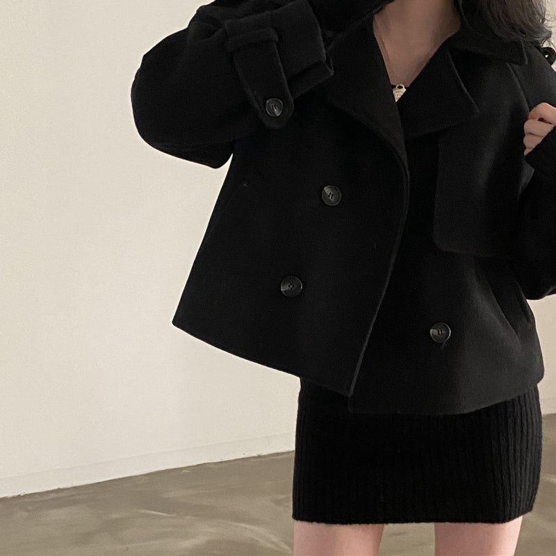 EP | Veste surdimensionnée avec boutons pour femmes