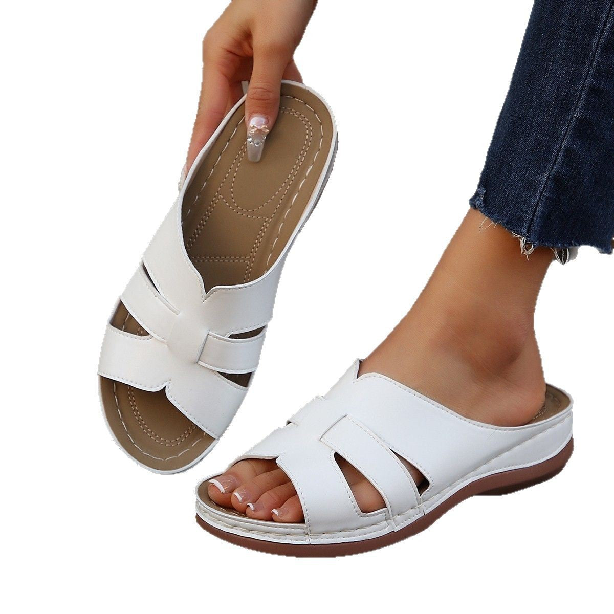 Sandales Orthopédiques Gracieuses au Look Moderne