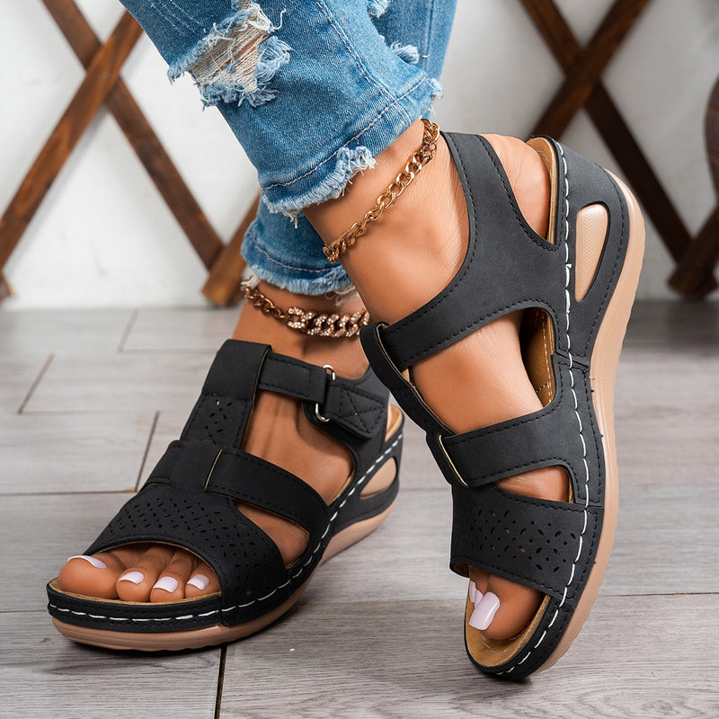 Sandales Orthopédiques Gracieuses au Look Moderne