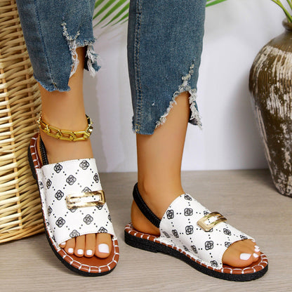 Sandales Orthopédiques Gracieuses au Look Moderne