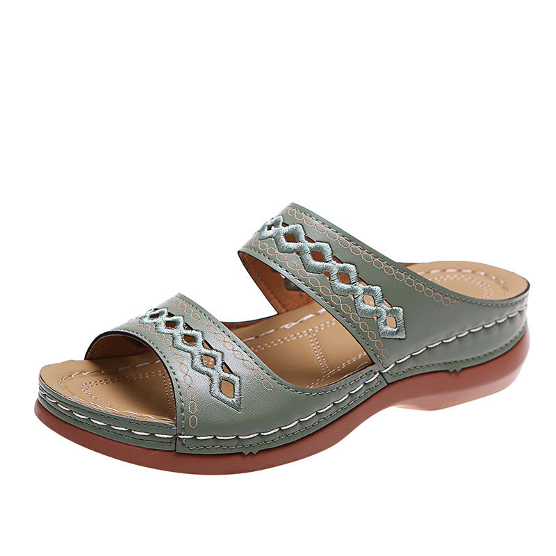 Sandales Orthopédiques Gracieuses au Look Moderne