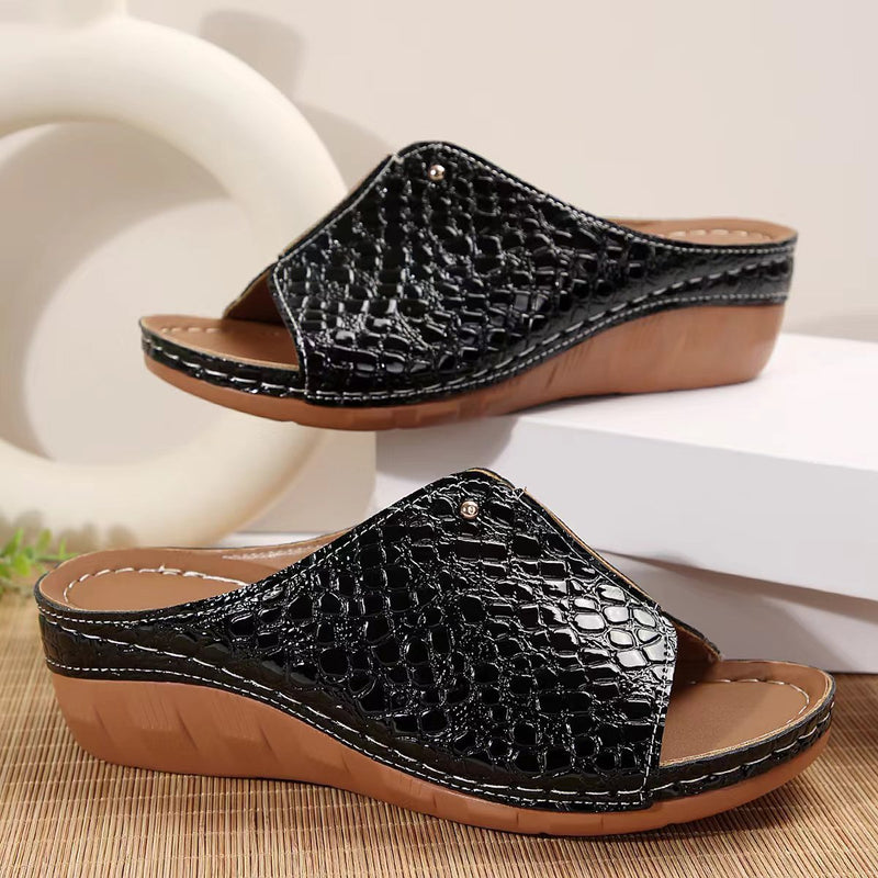 Sandales Orthopédiques Gracieuses au Look Moderne