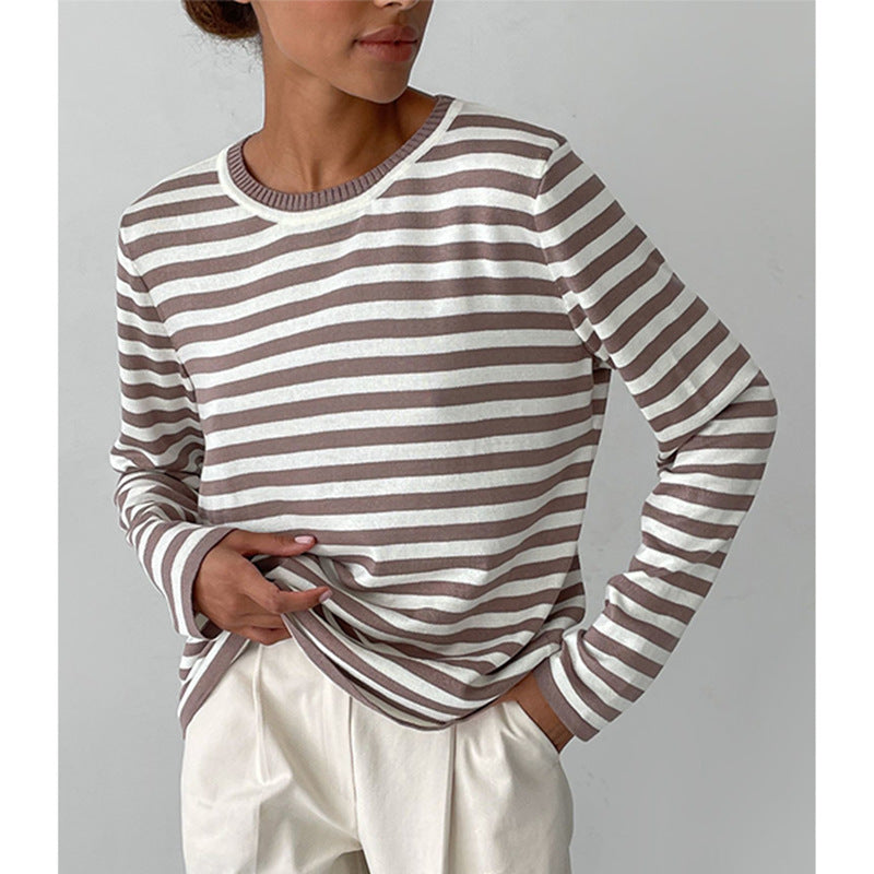 SL | T-shirt classique à rayures et à manches longues