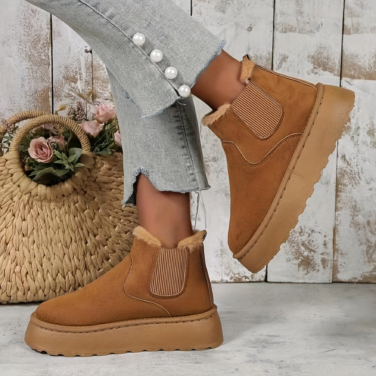 Bottes Orthopédiques Gracieuses au Look Moderne