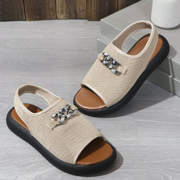 Sandales Orthopédiques Gracieuses au Look Moderne